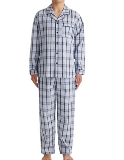 LONG SLEEVE POPLIN PYJAMA SET