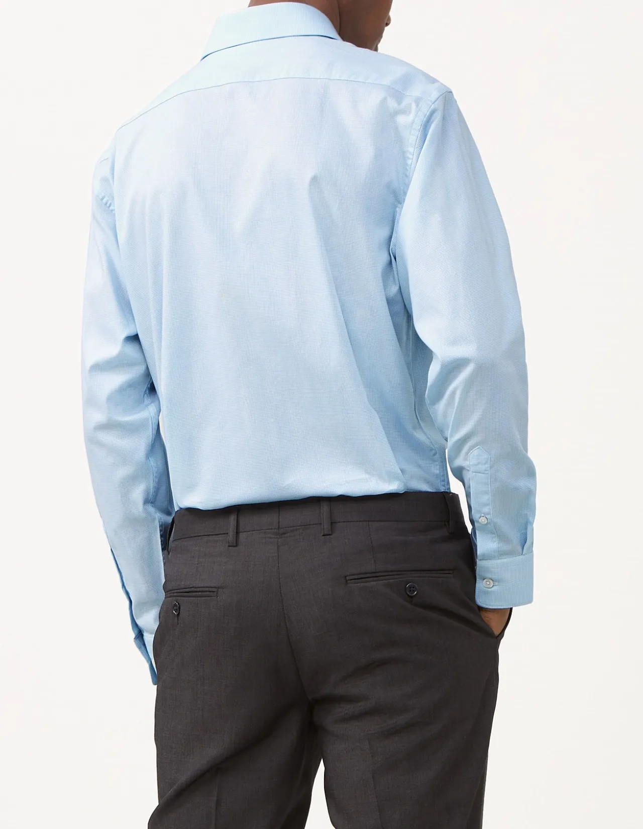 Long Sleeve Regular Fit Dobby Shirt