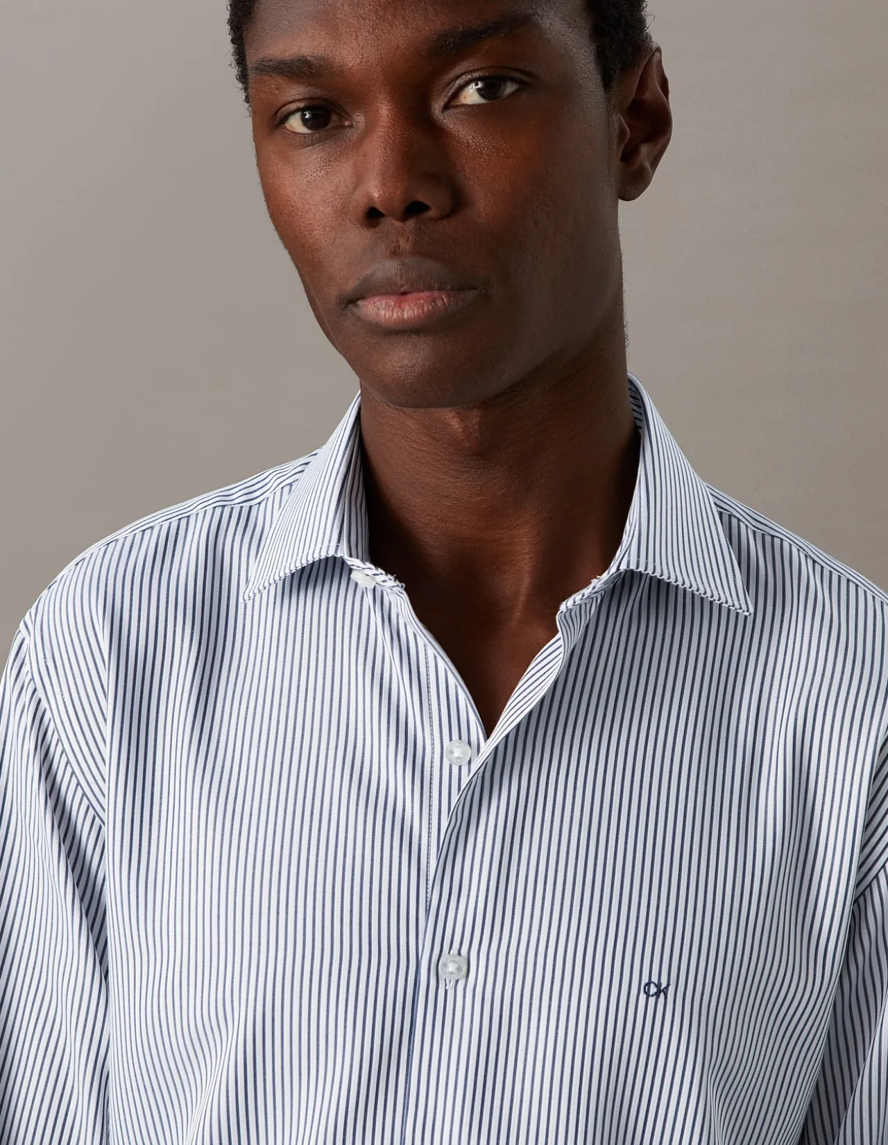 Long Sleeve Slim Fit MARLE Check FRENCH Shirt