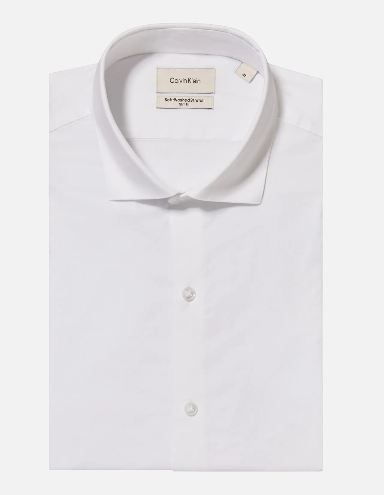 LONG SLEEVE SLIM FIT SOFT COMFORT STRETCH SHIRT