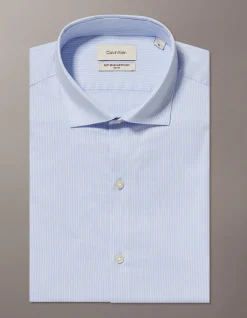 LONG SLEEVE SOFT COMFORT STRETCH SLIM FIT SHIRT