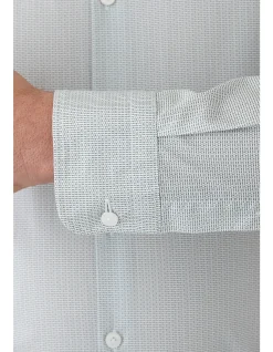Long Sleeve TRIANGLE Geo Print Shirt