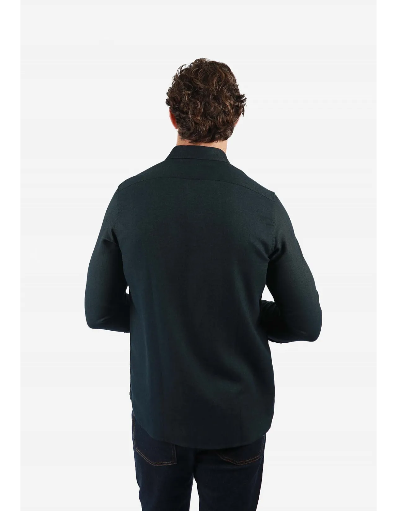 Long Sleeve Two TONE Twill Regular Fit Shirt
