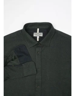 Long Sleeve Two TONE Twill Regular Fit Shirt