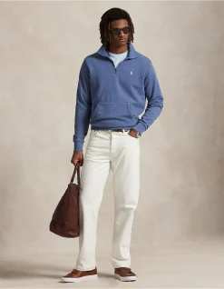 Loopback Fleece Quarter-Zip Sweatshirt