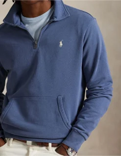 Loopback Fleece Quarter-Zip Sweatshirt