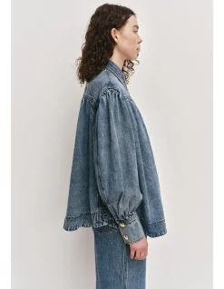 Lorraine Denim Blouse