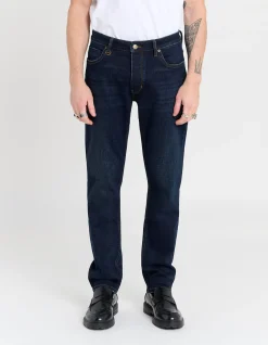 Lou Slim Indus Dark Vintage Straight Leg Jeans