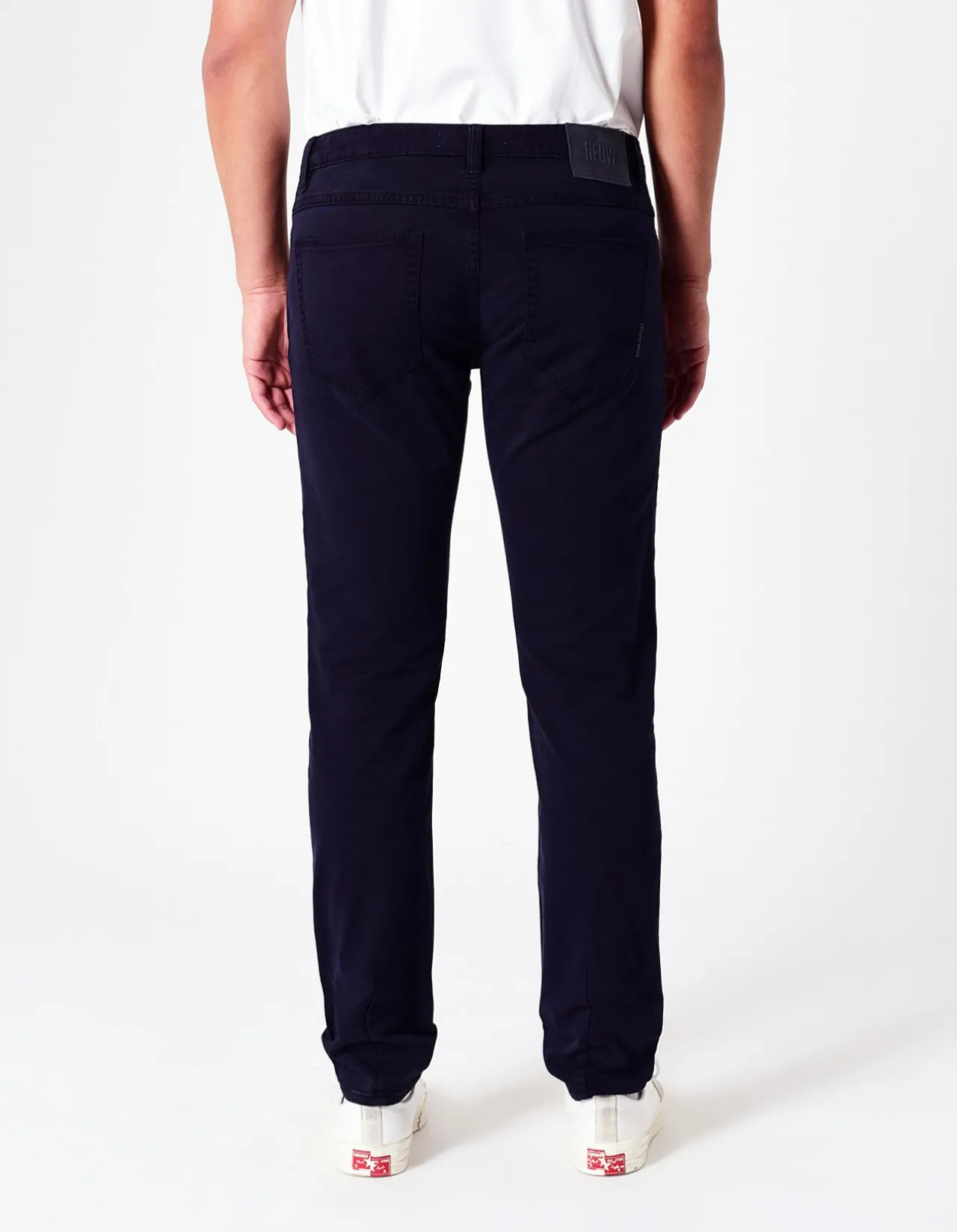 Lou Slim Twill Comfort Straight Leg Jeans