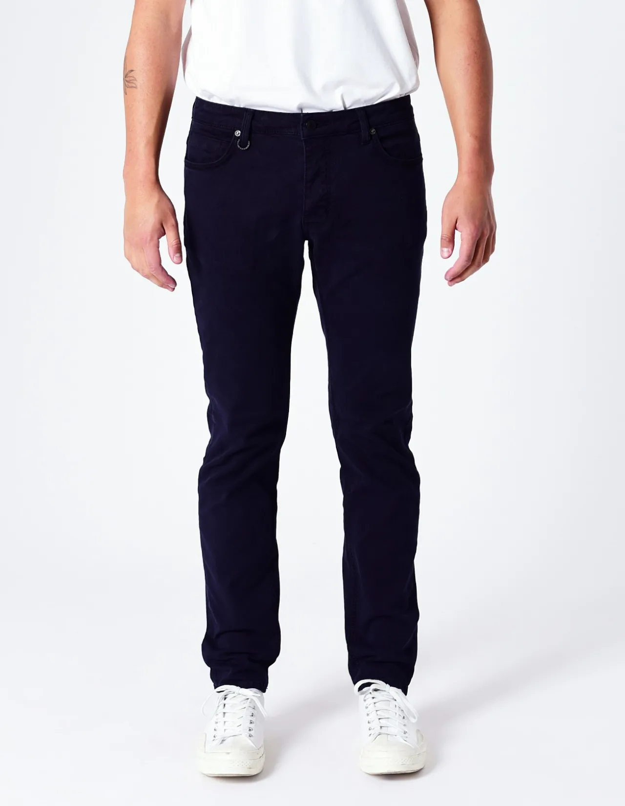Lou Slim Twill Comfort Straight Leg Jeans