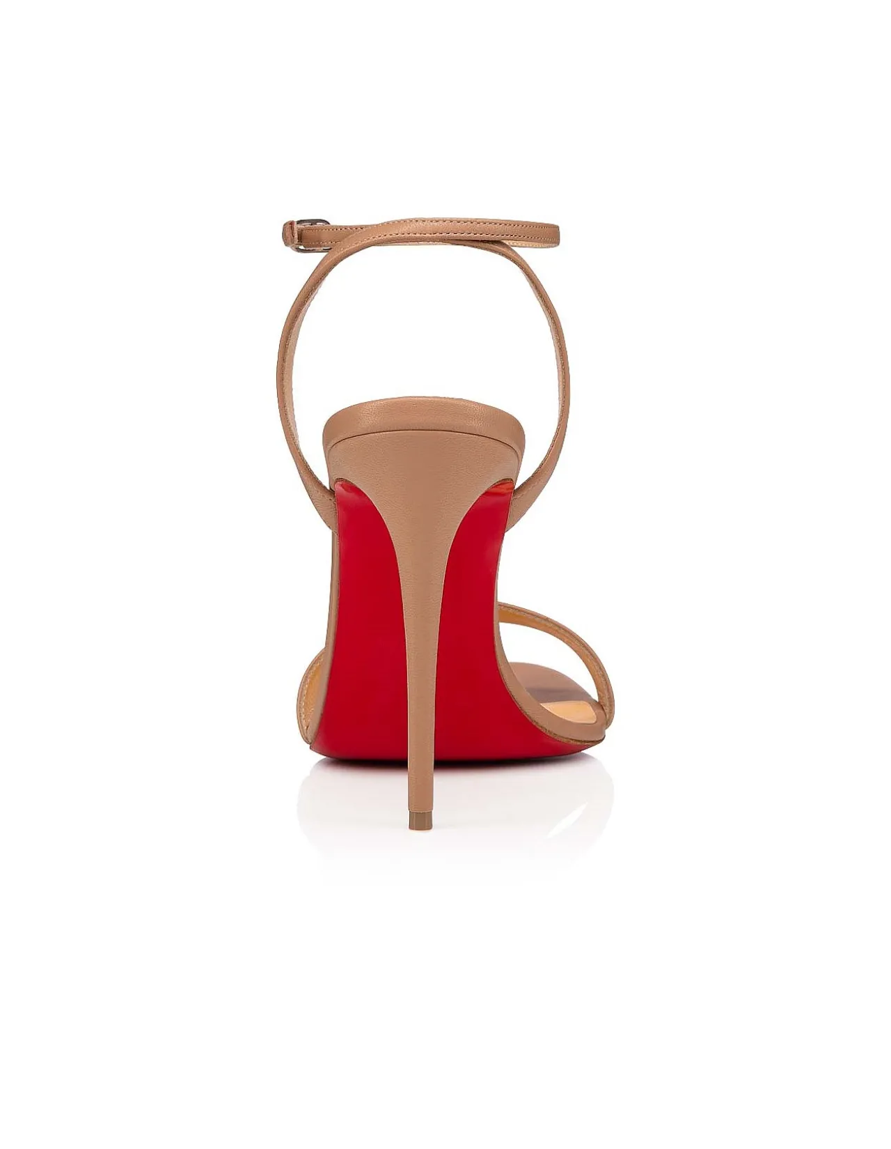 Loubigirl 100mm Sandal Beige