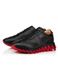 Loubishark Cutting-Edge Sneakers Black