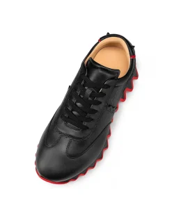 Loubishark Cutting-Edge Sneakers Black