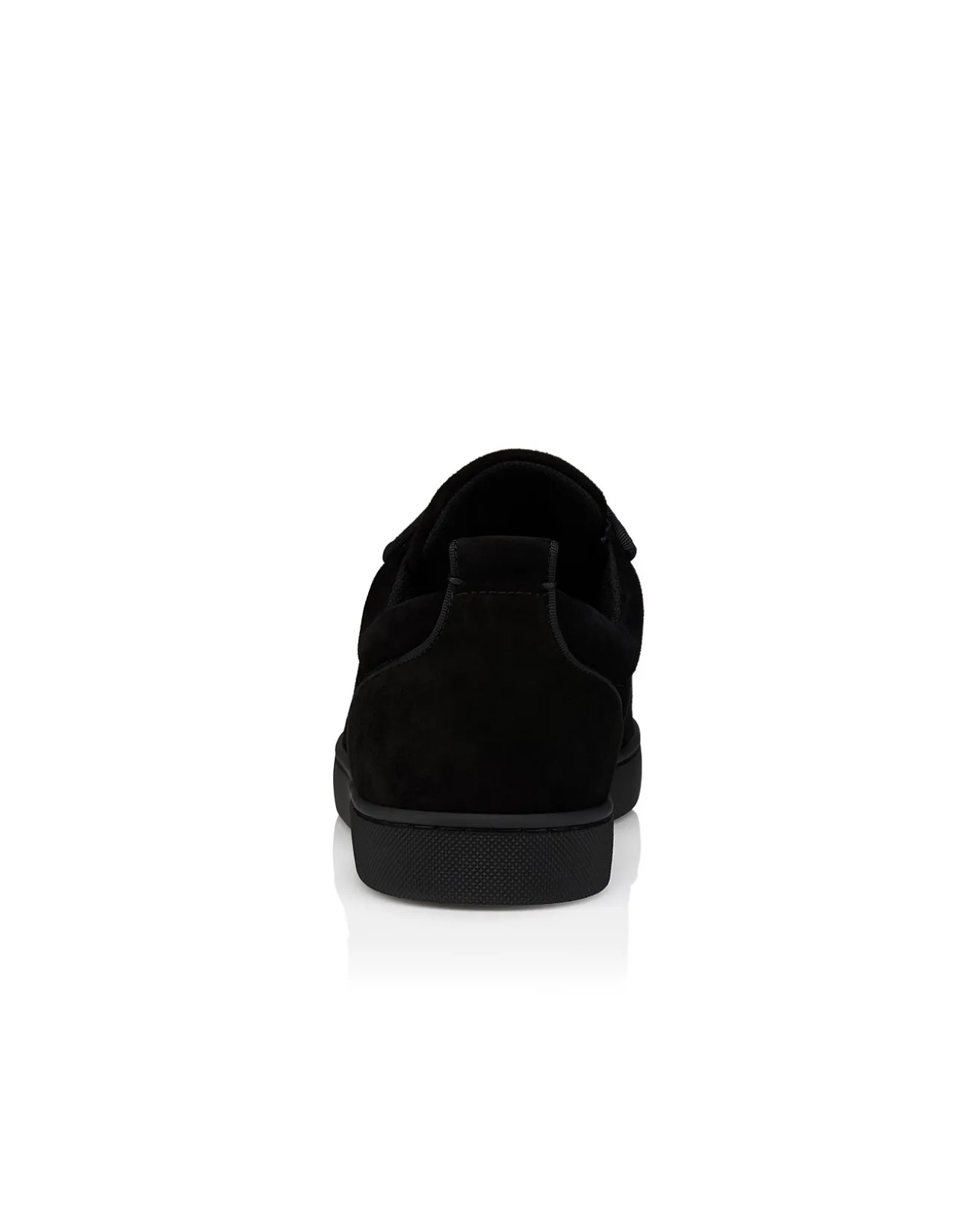 LOUIS JUNIOR PIK PIK STRASS VEAU VELOURS DS BLACK LIGHT GOLD
