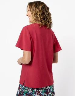 LOUISA V NECK BLOUSE