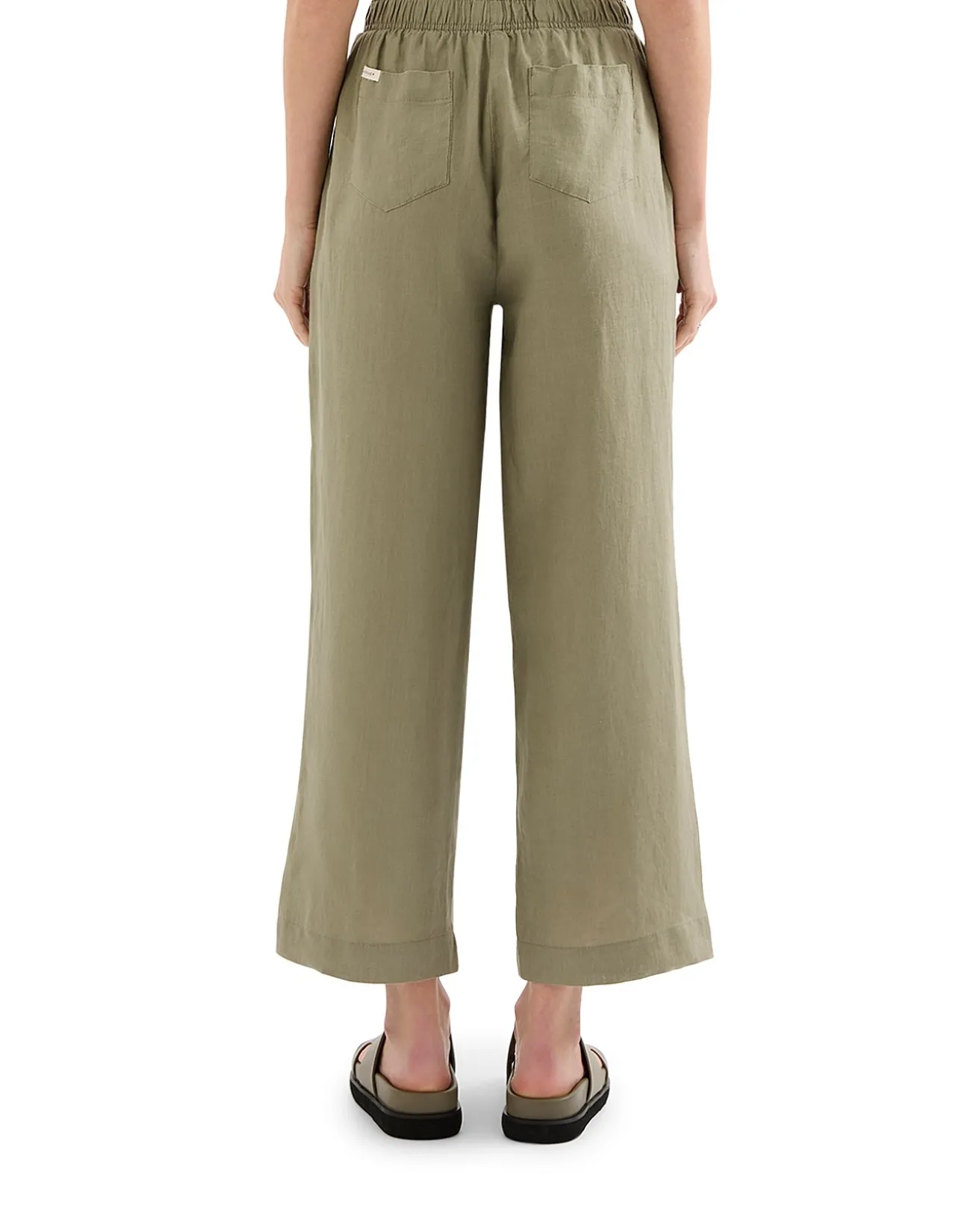 Lounge Linen Crop Pant