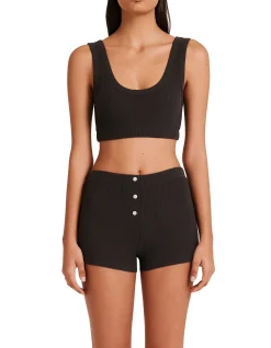Lounge Rib Crop
