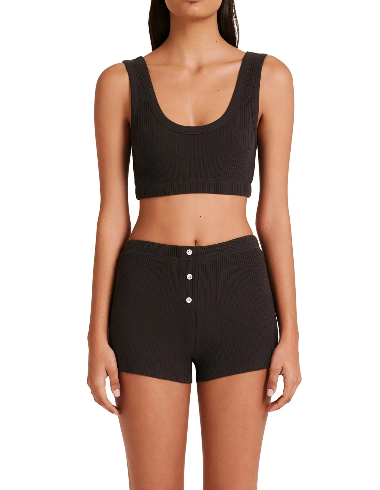 Lounge Rib Crop