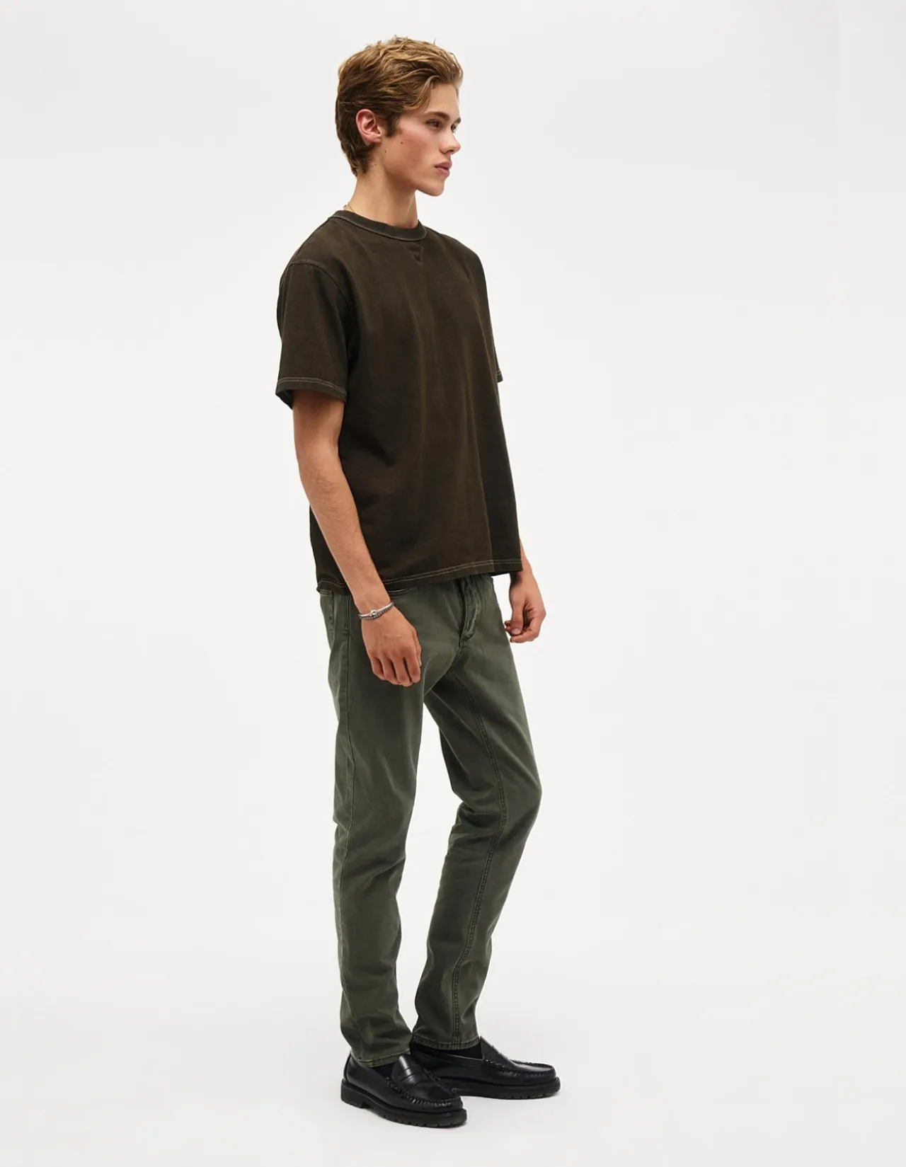 Lou Slim Twill Stretch Military Jeans