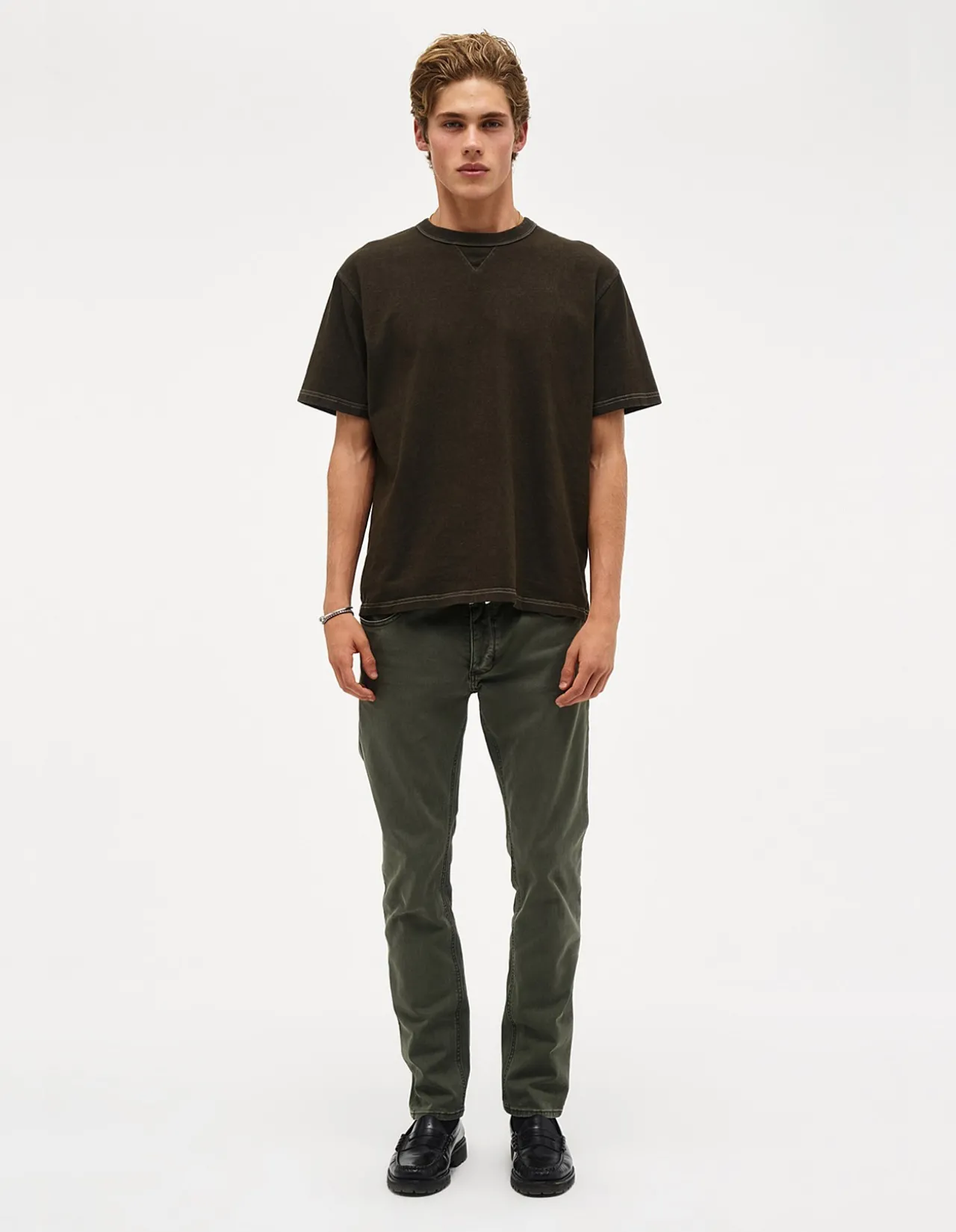 Lou Slim Twill Stretch Military Jeans