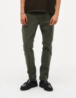 Lou Slim Twill Stretch Military Jeans