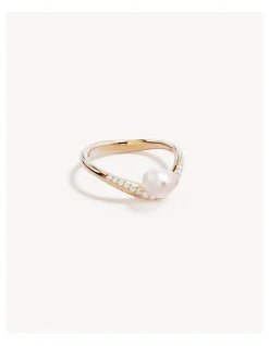 Love With Grace Lab-Grown Diamond Pearl Ring