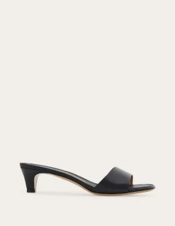 LOW HEELED MULE