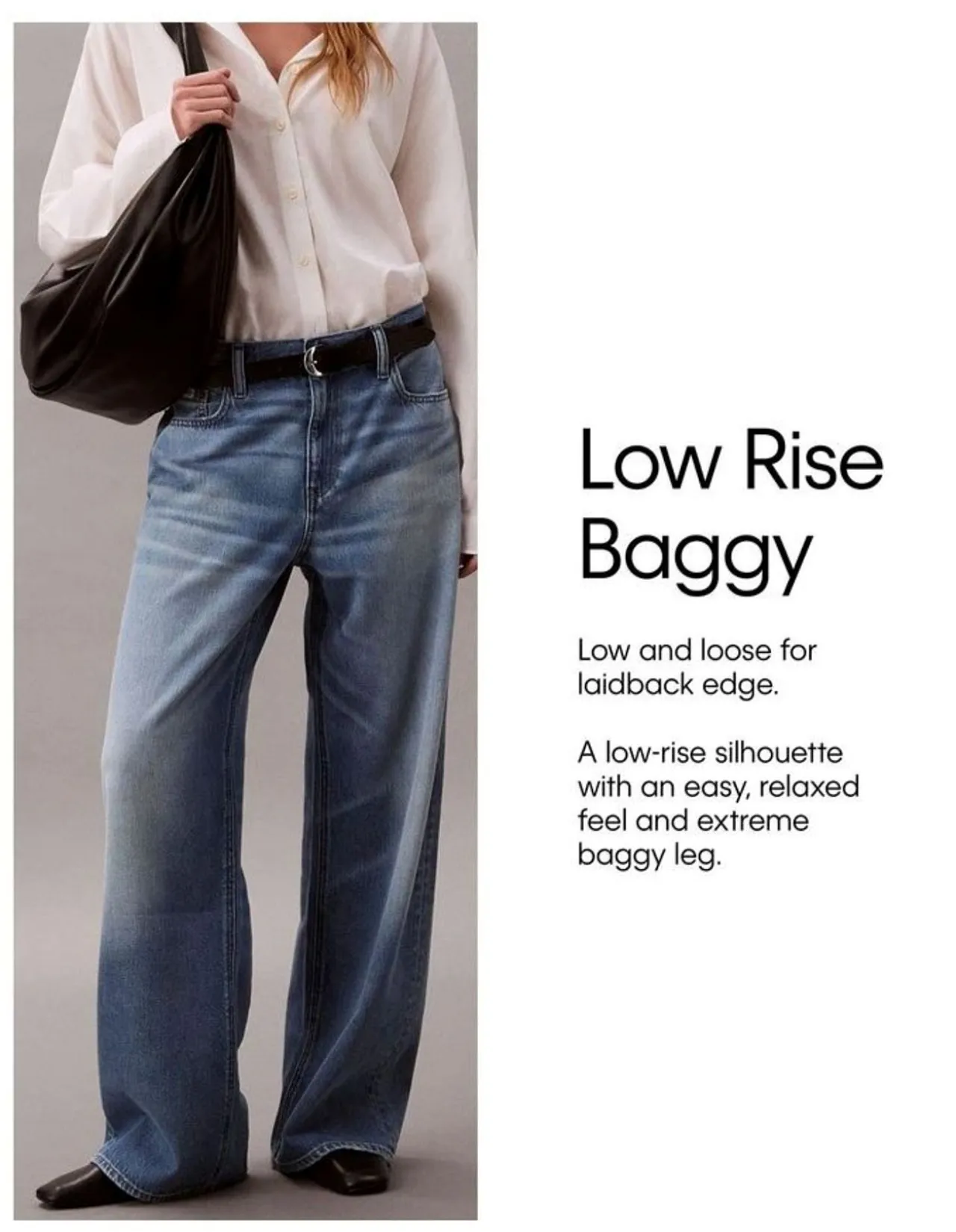 Low Rise Baggy Vintage Hampton Wide Leg Jeans