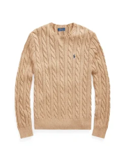 LS LONG SLEEVE CABLE KNIT SWEATER