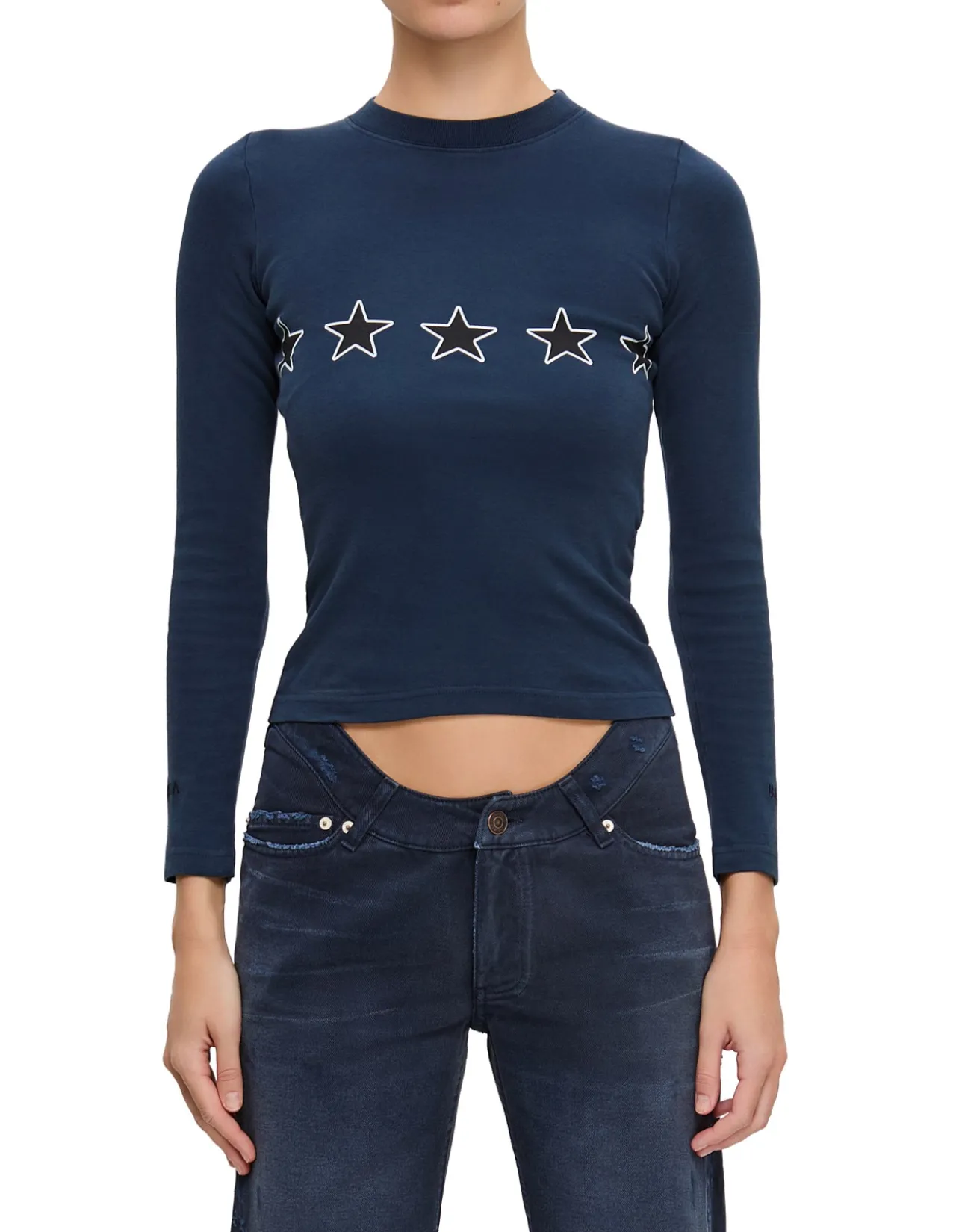 L/S FITTED TOP