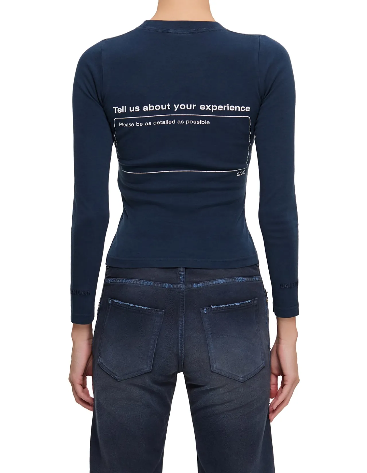 L/S FITTED TOP