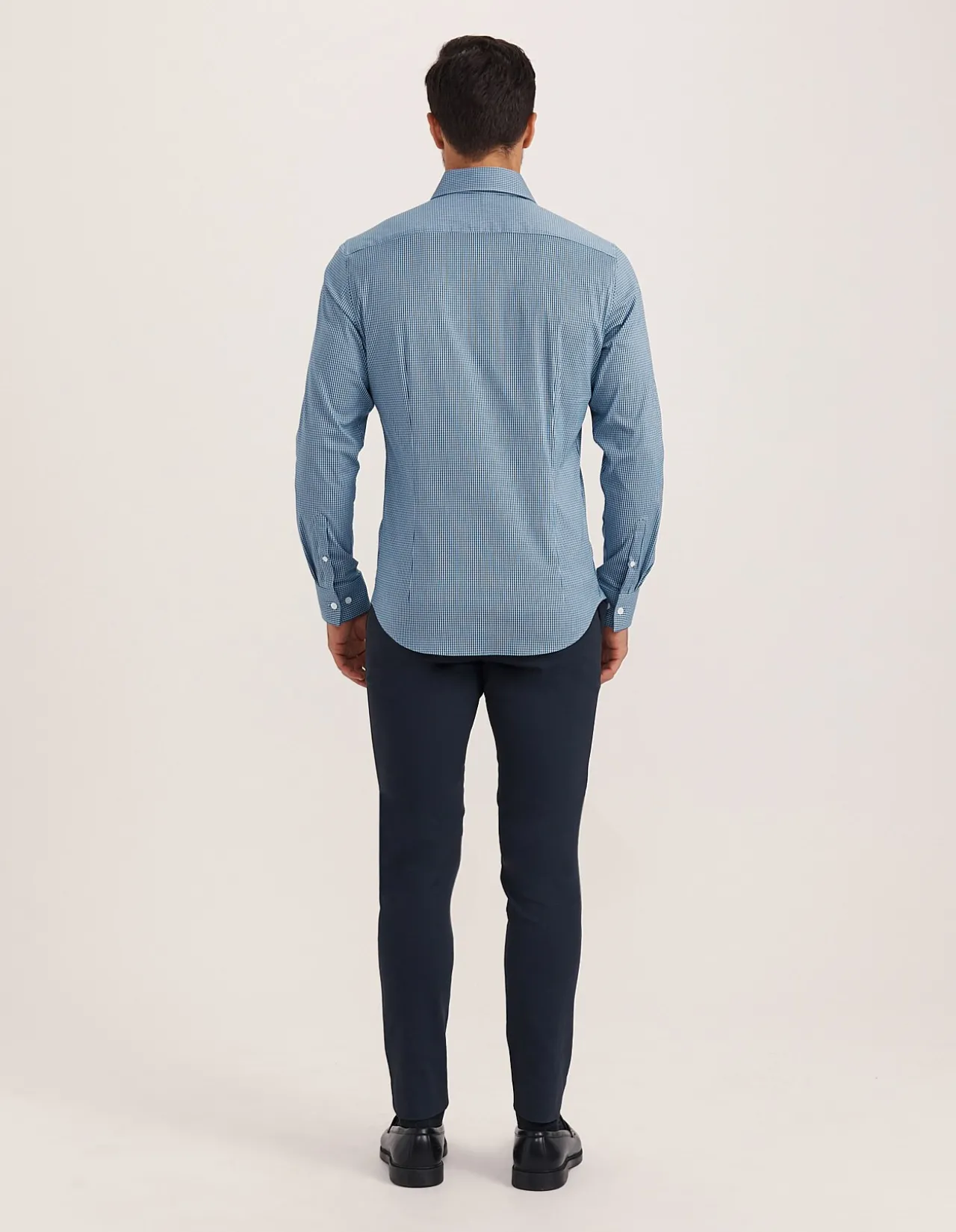 LUCIAN LONG SLEEVE STRETCH CHECK SHIRT
