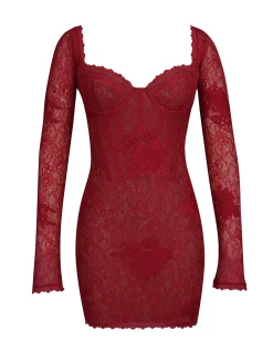 LUCIENNE LACE MINI DRESS - LIMITED EDITION