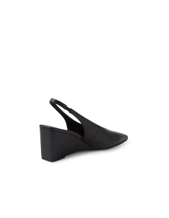 Luisah Pointed Toe Slingback Wedge Heels