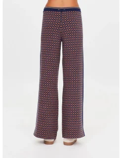 Lumiere Juniper Geo Knit Straight Leg Pant