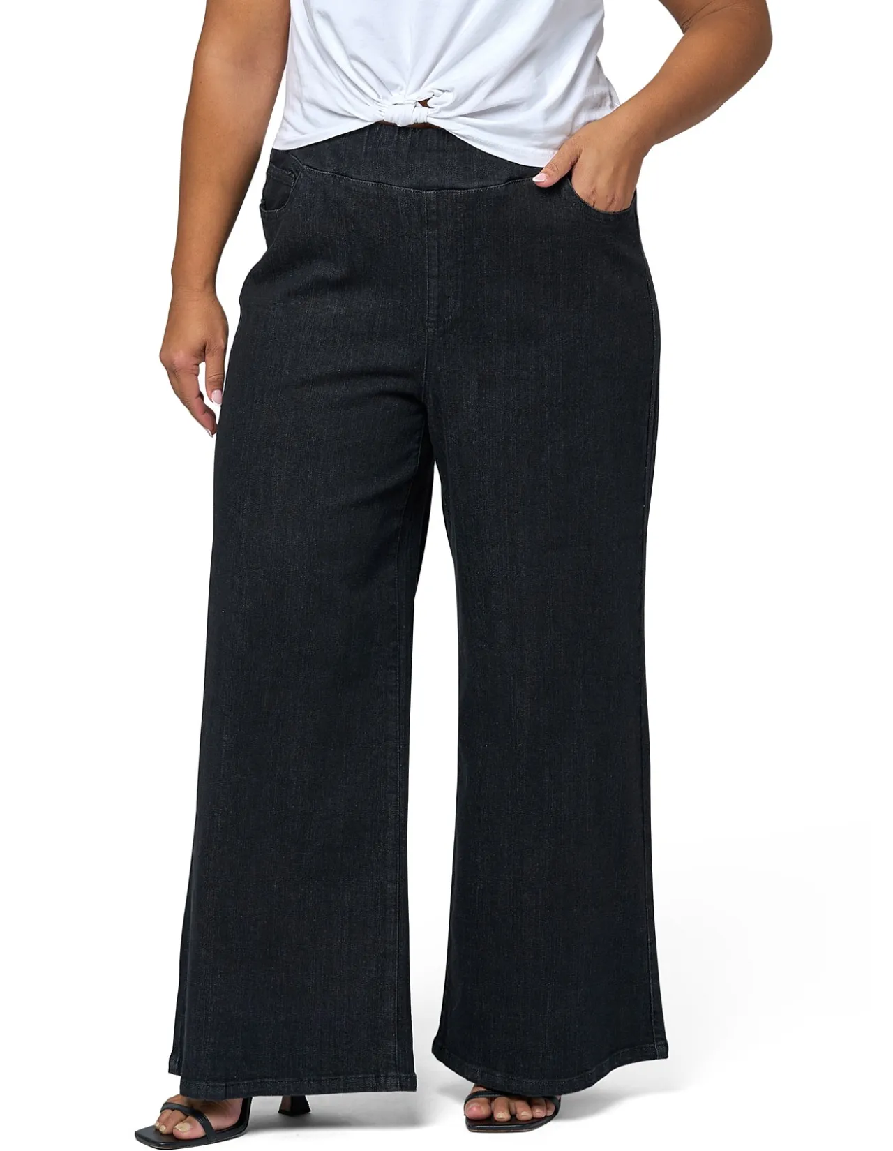 Luxe Wide Leg Comfort Waist Jean