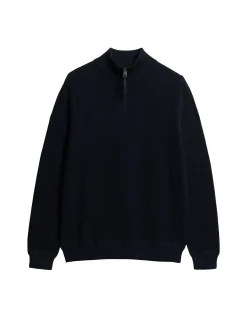 Lw Cotton Texture Half Zip