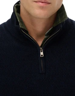 Lw Cotton Texture Half Zip