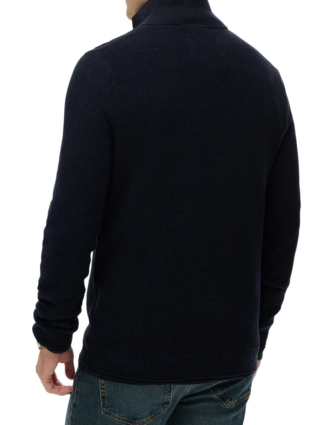 Lw Cotton Texture Half Zip
