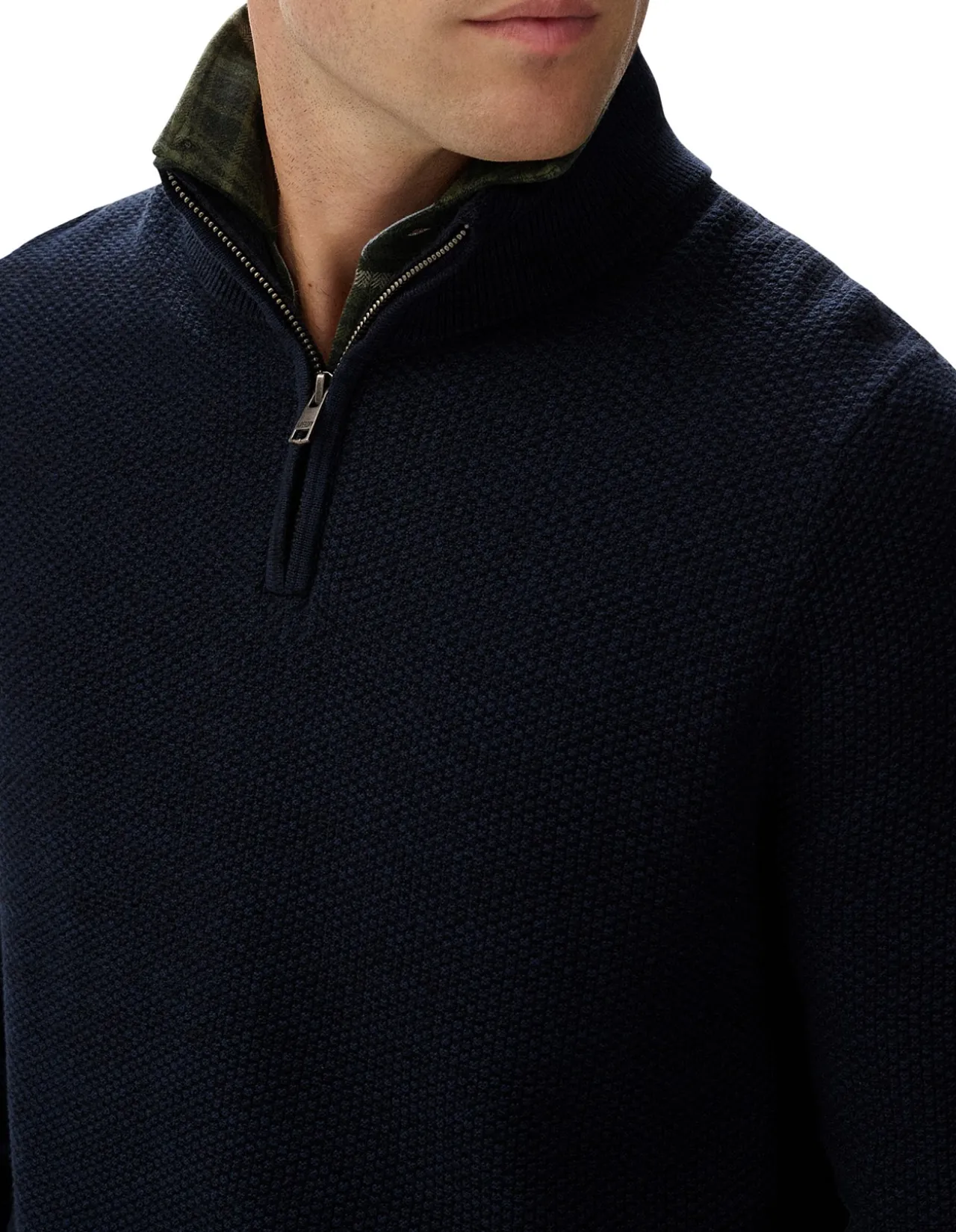 Lw Cotton Texture Half Zip