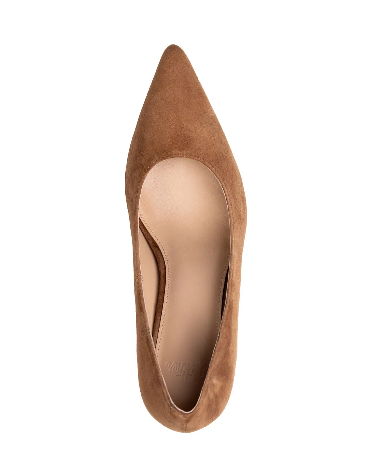 Lydia Nutmeg Suede Leather Pump