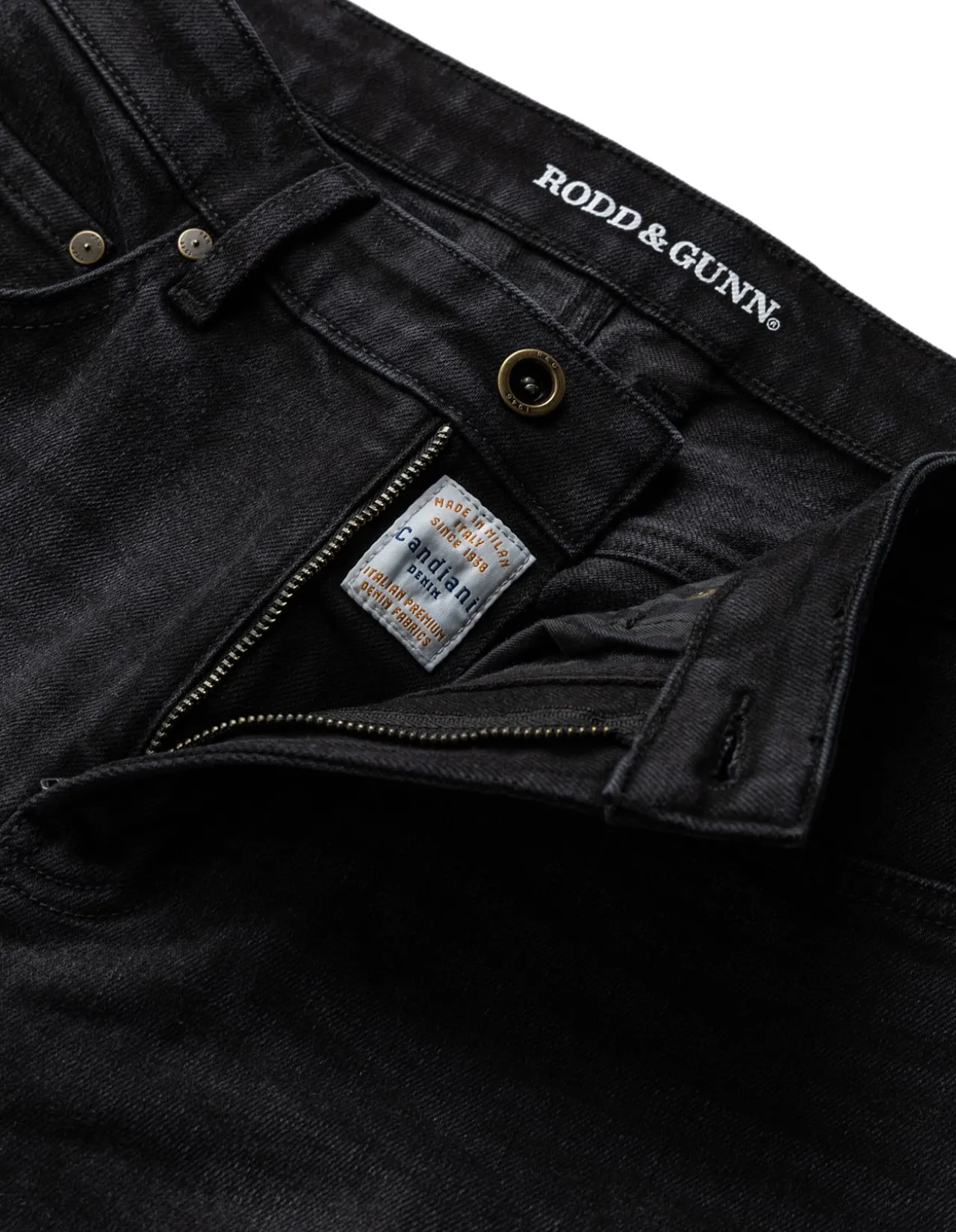 Lyell Straight Italian Denim Short Leg Jeans