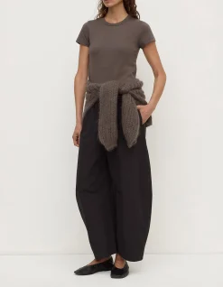 Lyla Cap Sleeve Tee Bark