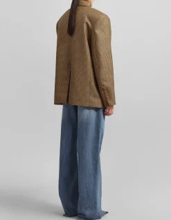 LYRA OVERSIZED HOUNDSTOOTH BLAZER