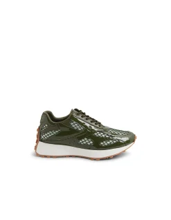 Maciee Mesh Panel Lace Up Trainers