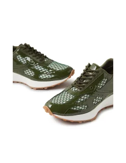 Maciee Mesh Panel Lace Up Trainers