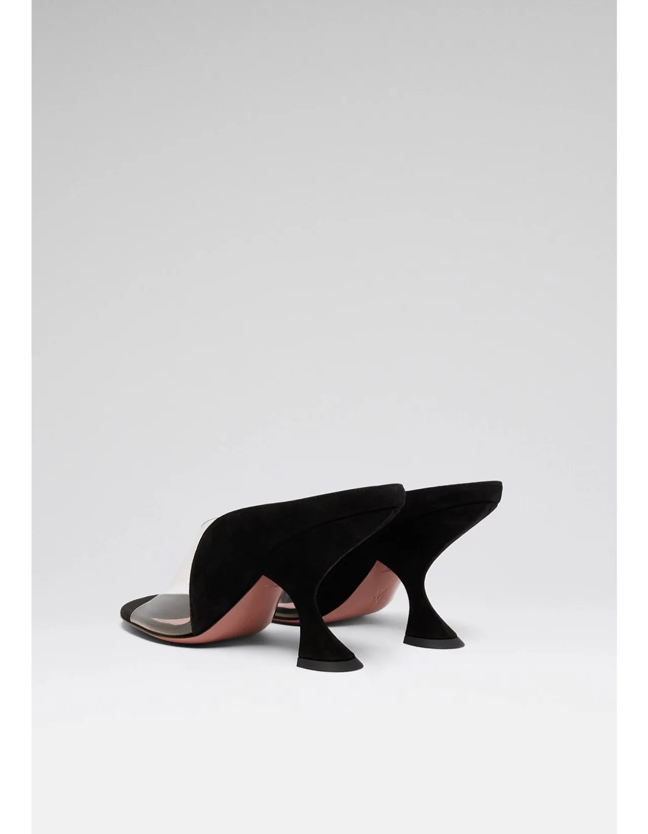 MACKENZIE SLIPPER 90 SLANTED CL HEEL SUEDE PVC