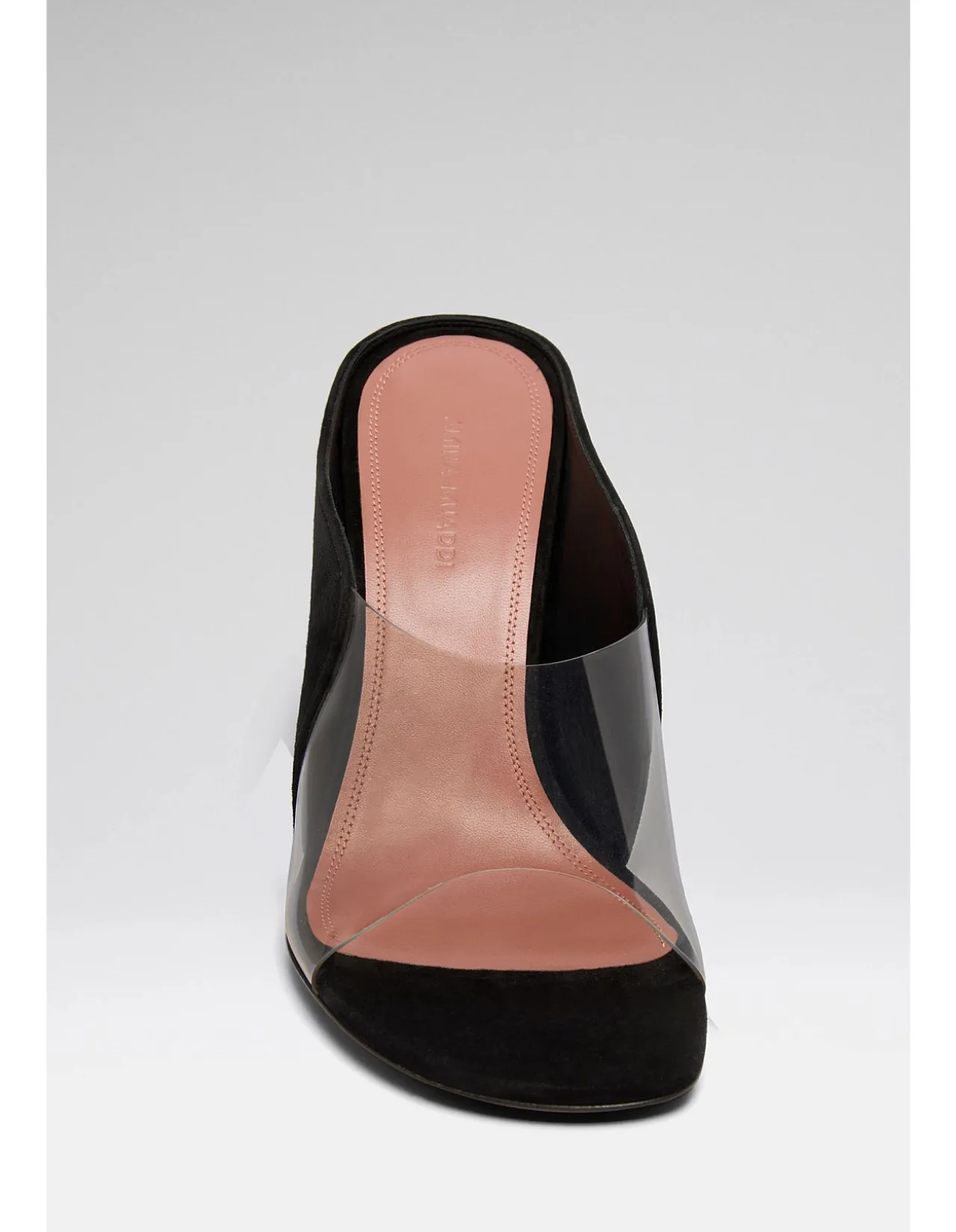 MACKENZIE SLIPPER 90 SLANTED CL HEEL SUEDE PVC