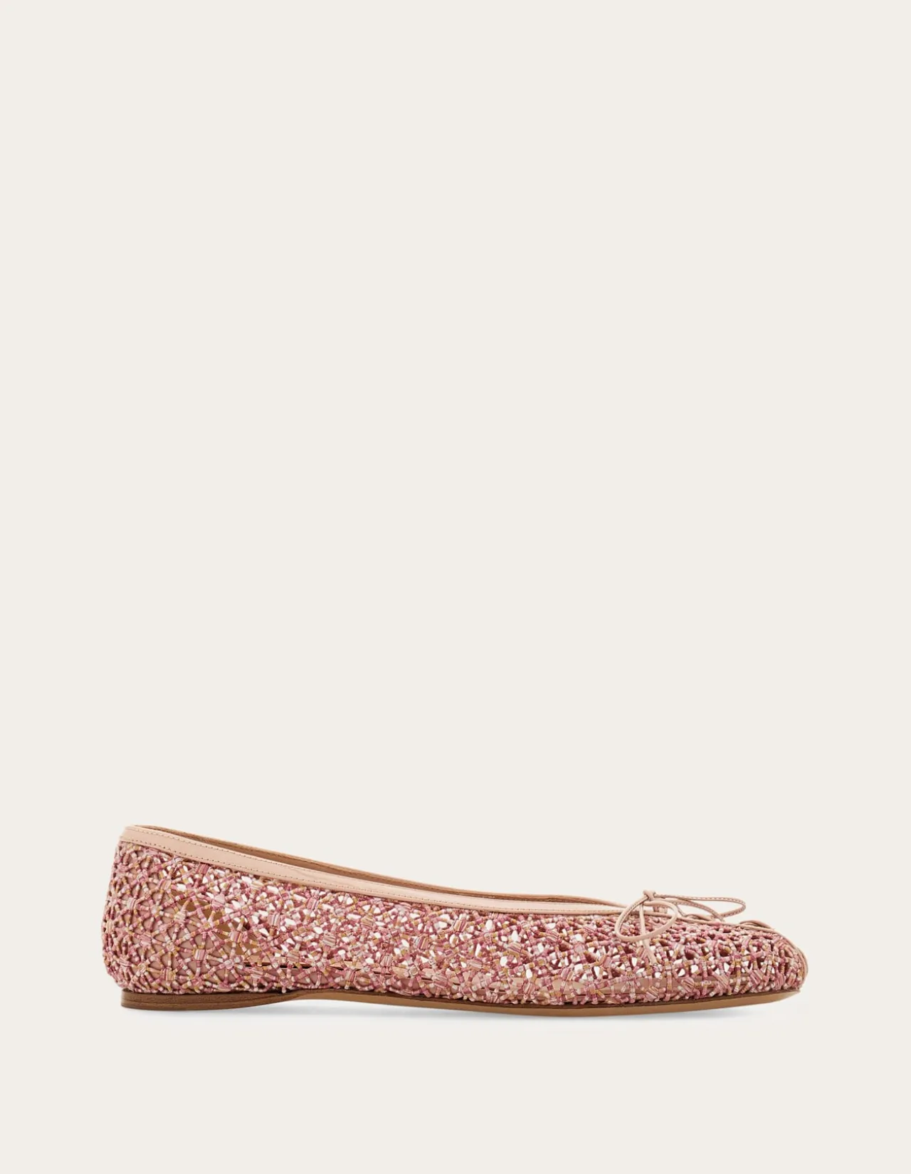 MACRAMÉ LACE BALLET FLAT