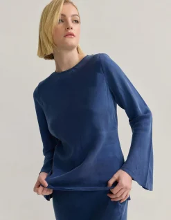 MADELINE CUPRO TOP